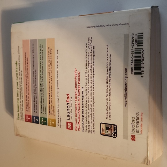 Bedford Guide for College Writers - Kennedy, Kennedy, Muth - Paperback Textbook - Picture 2 of 6